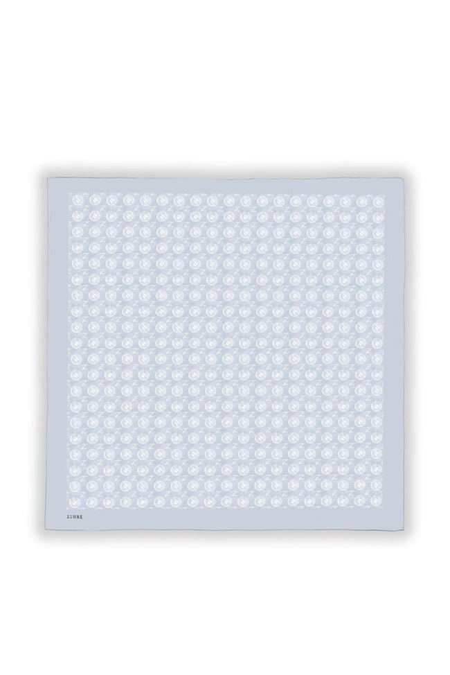A.Gri Z Monogram Eşarp 0083