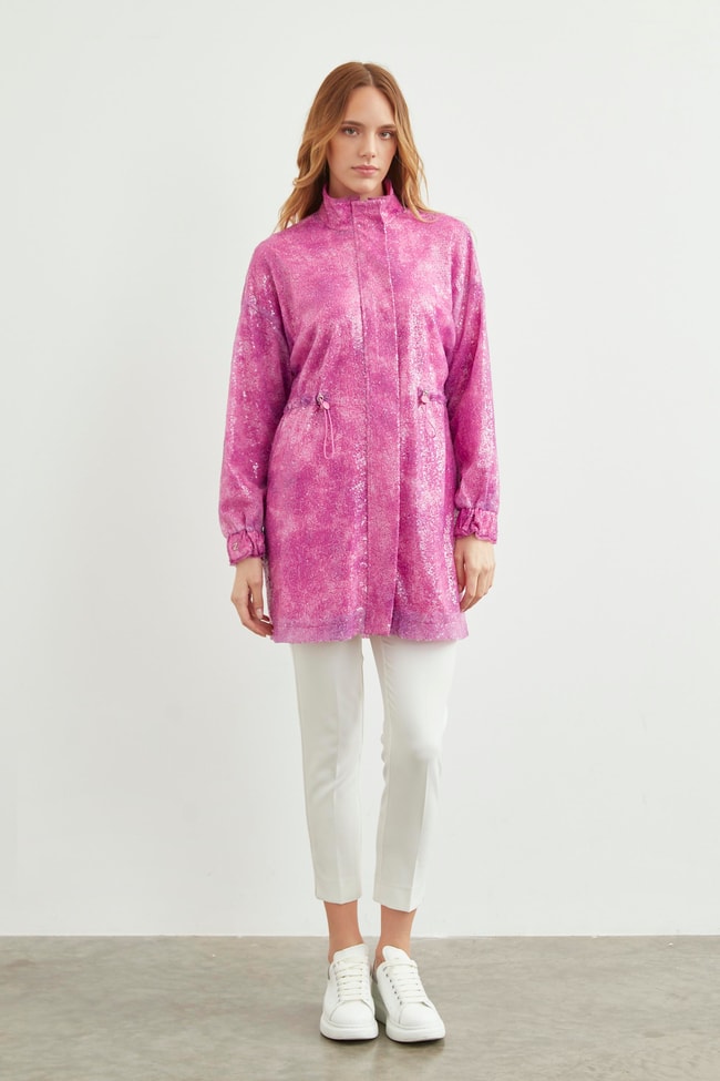 Patterned Sports Jacket C-0091