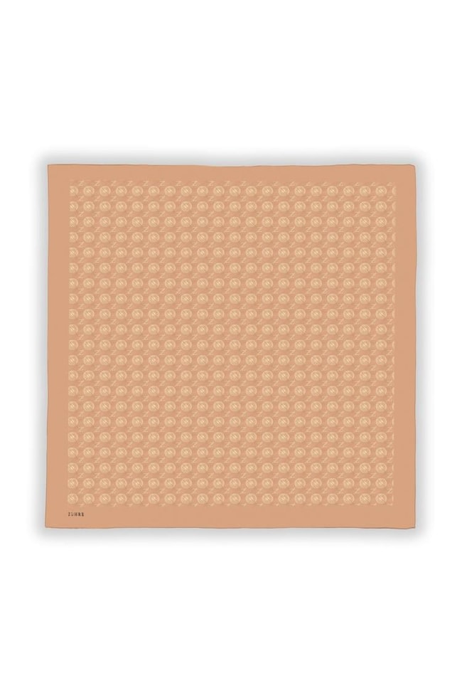 Camel Z Monogram Eşarp 0083