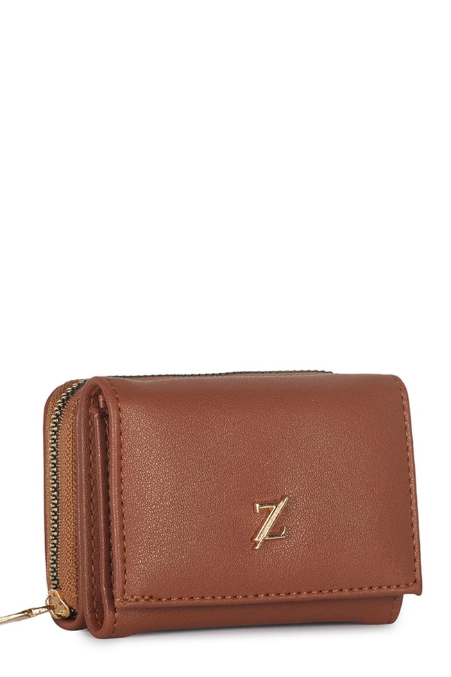 Çıtçıt ve Fermuar Detaylı Taba Mini Cüzdan ZC026