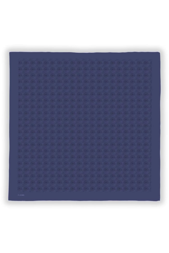 Lacivert Z Monogram Eşarp 0083