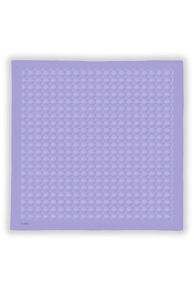 Lila Z Monogram Eşarp 0083