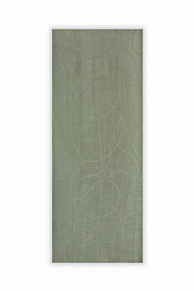 Olive Flamlı Şal 0016