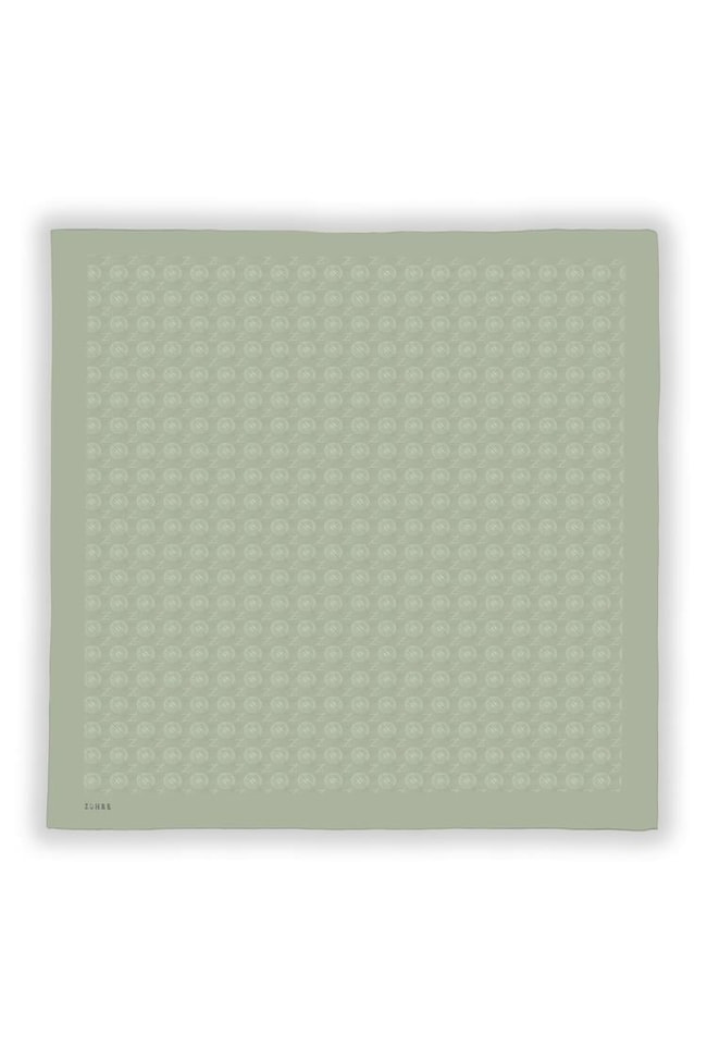 Olive Z Monogram Eşarp 0083