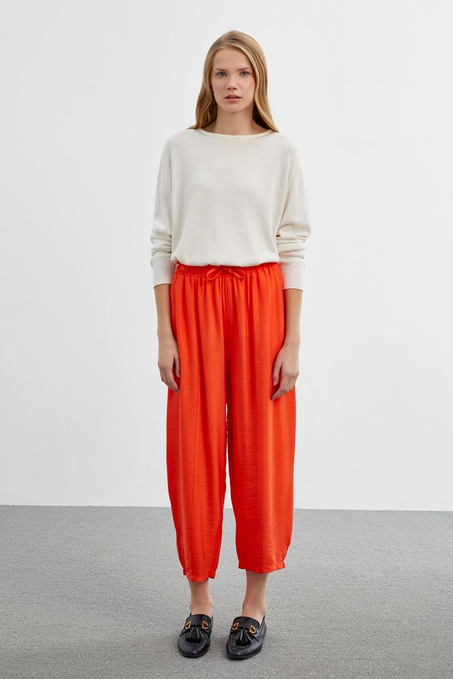 Oranj Şalvar Pantolon P-0184