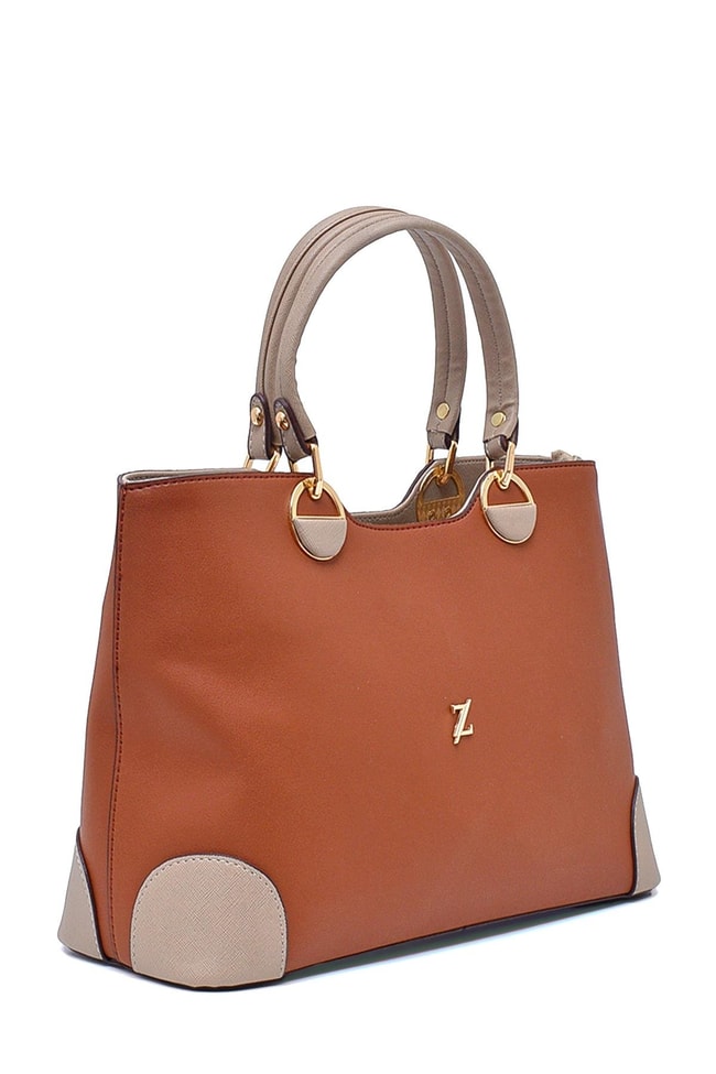 Taba/K.Bej Tote Çanta Z0013