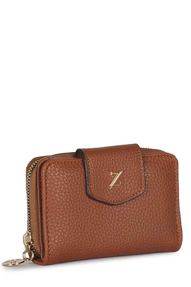 Fermuarlı Taba Mini Cüzdan ZC023