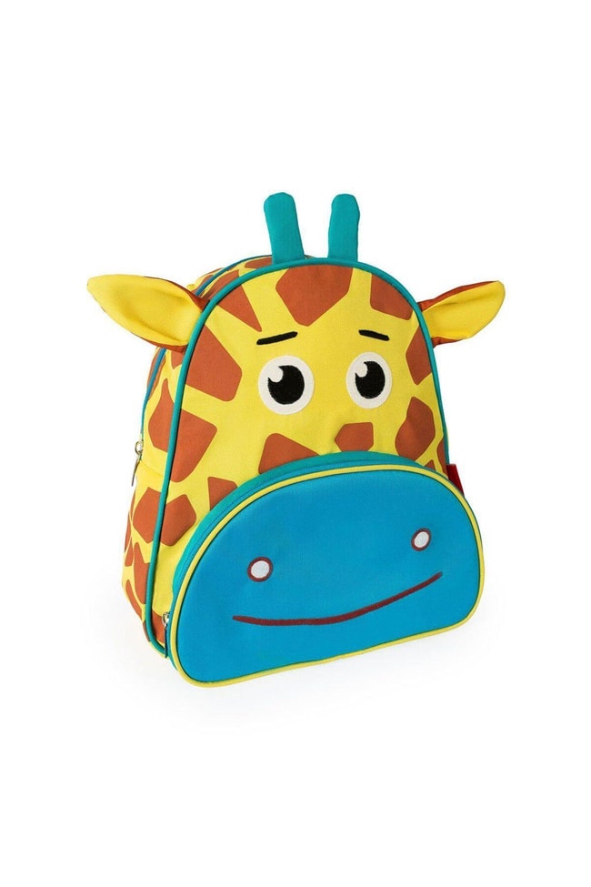 Çocuk Zürafa Figürlü Anaokul Kreş Sırt Çantası