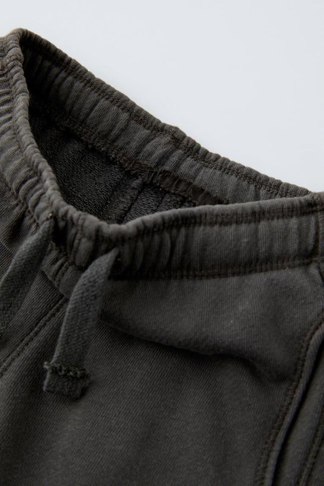 Erkek Çocuk Gri Paris Pamuklu Sweatshirt Jogger Eşofman Alt-Üst Takım