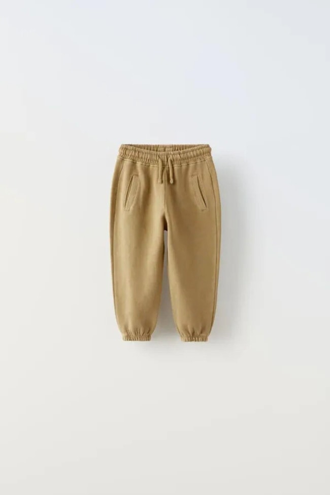 Unisex Çocuk Tedy Ayıcık Pamuklu Kapüşonlu Sweatshirt Jogger Eşofman Alt-Üst Takım