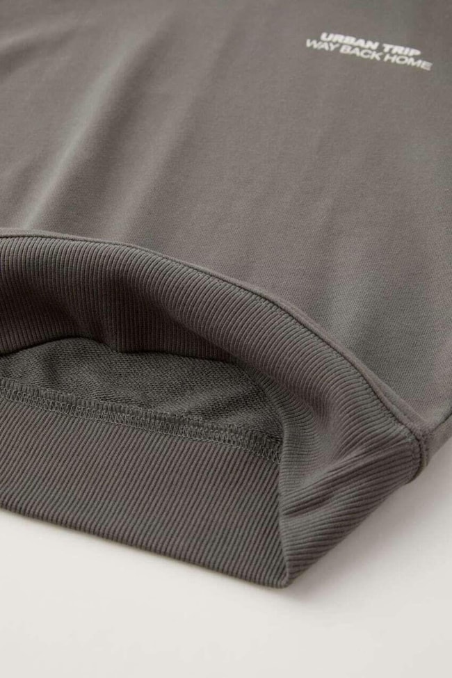 URBAN TRIP SLOGANLI PAMUKLU SWEATSHIRT VE PANTOLON TAKIM