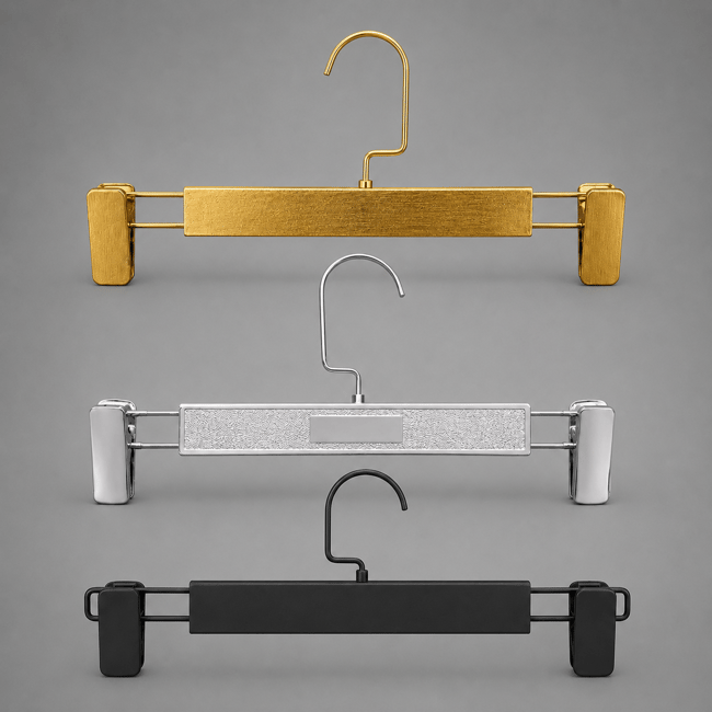 Etek Pantolon Askısı Siyah/Gold/Krom