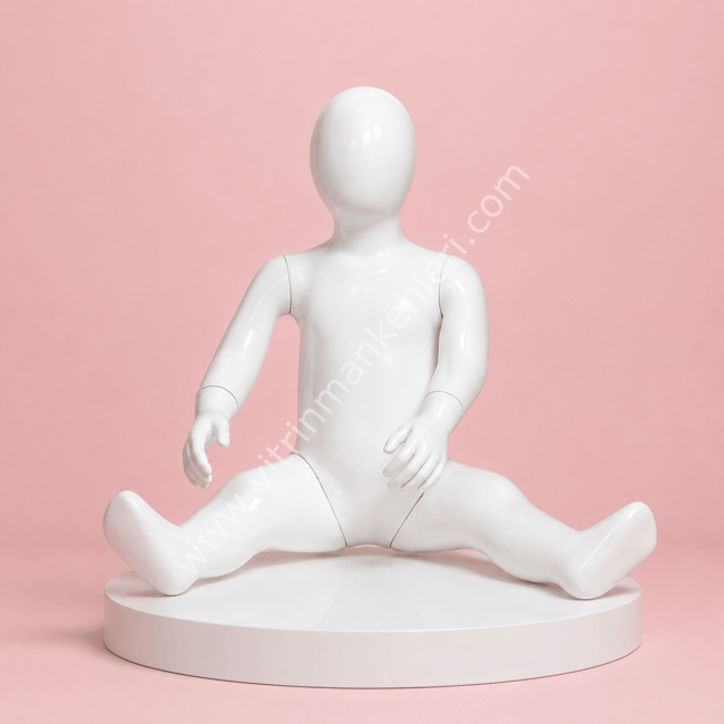 OTURAN ÇOCUK VİTRİN BOY MANKEN