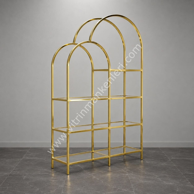 OVAL VİTRİN STAND