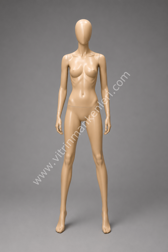 Polyester Vitrin  Bayan Boy Mankeni