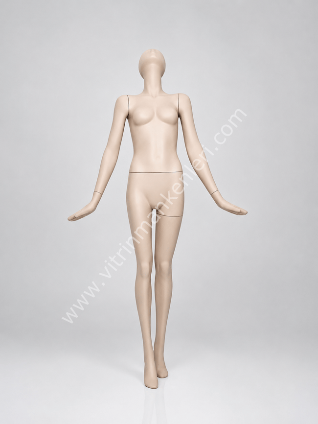 Polyester Vitrin  Bayan Boy Mankeni