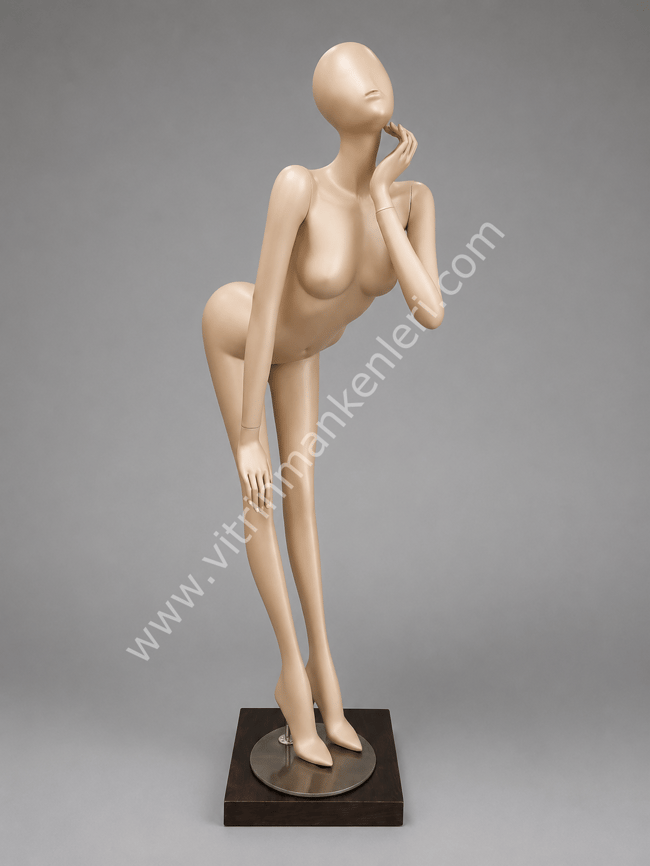 Polyester Vitrin  Bayan Boy Mankeni