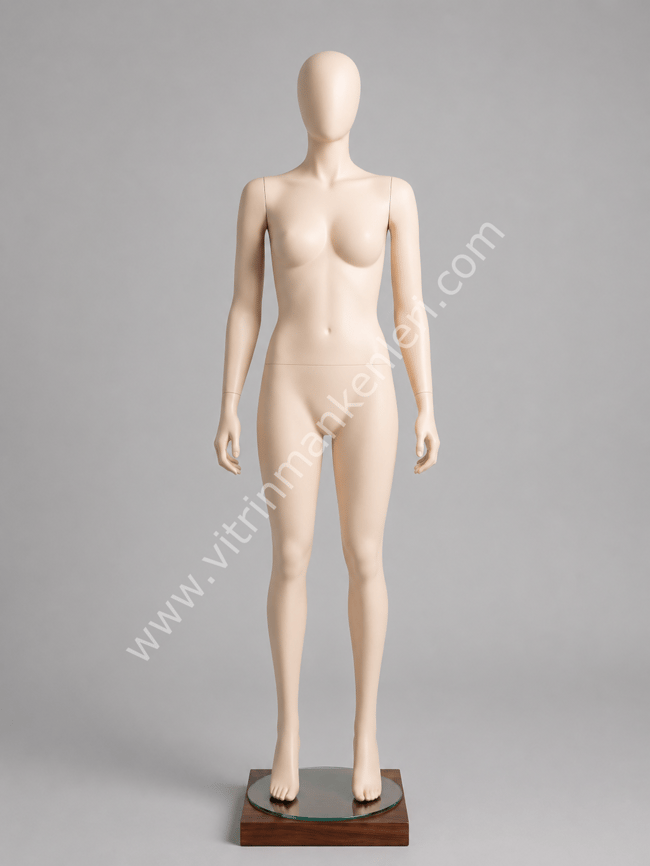 Polyester Vitrin  Bayan Boy Mankeni