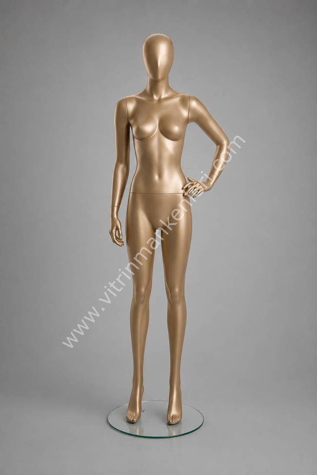 Polyester Vitrin  Bayan Boy Mankeni