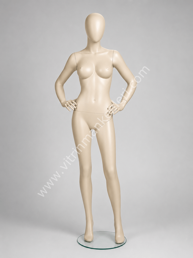 Polyester Vitrin  Bayan Boy Mankeni