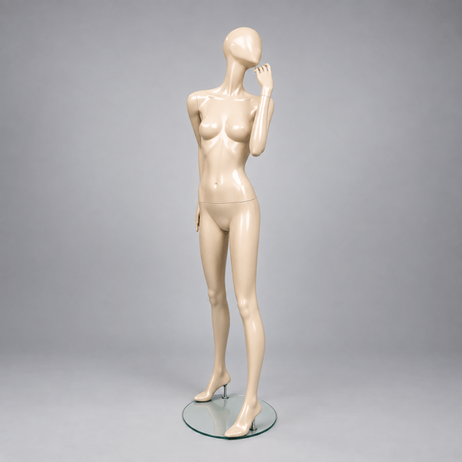 Polyester Vitrin Bayan Boy Mankeni