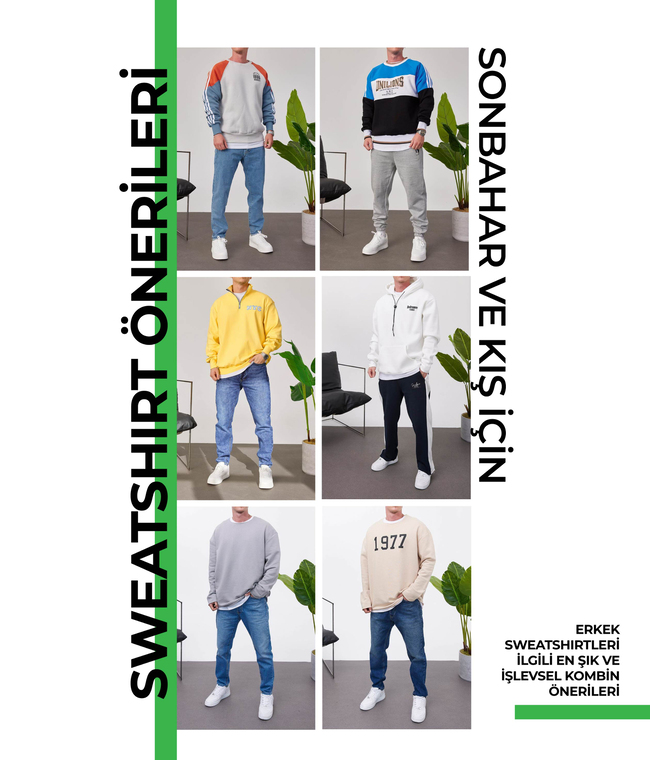 Sweatshirt Nasıl Giyilir