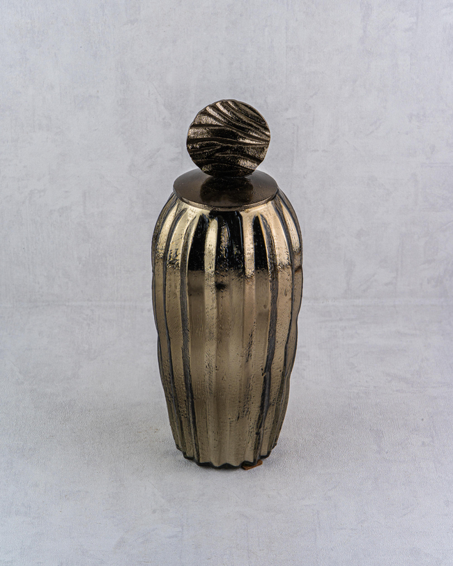 DekuvaAGED BRASS SMALL VASE BOTTLELAMEDORE 1PNC-52350AB