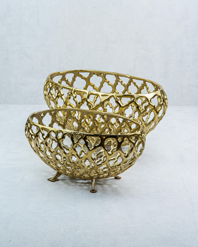 DekuvaALMEDA BRASS DEKORATİF İKİLİ GONDOLGÜVEN STR-19