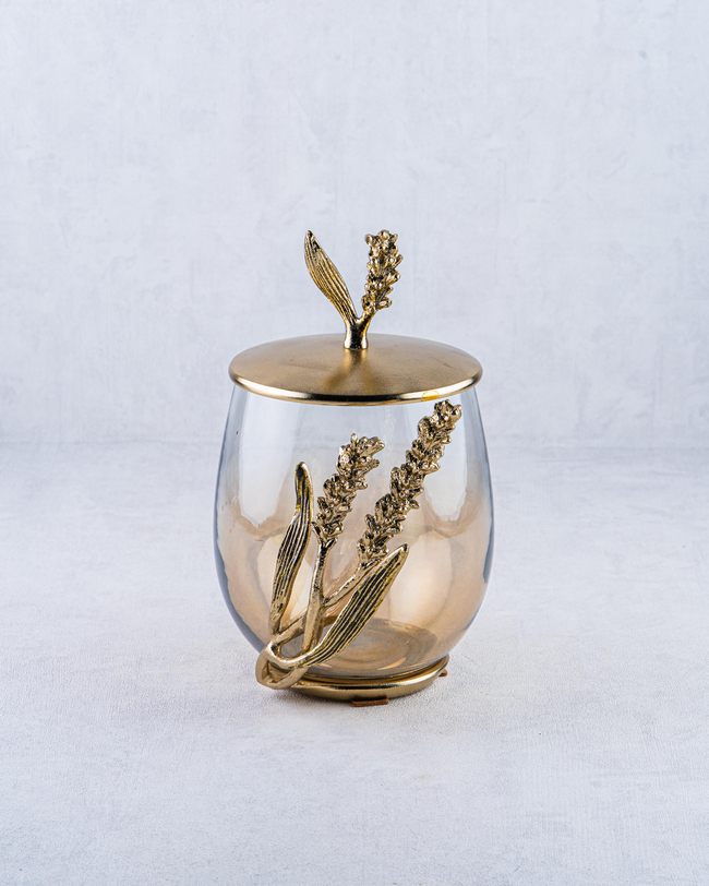 DekuvaALUMINIUM BROWN LUSTER GLASS JARGÜVEN BG-01