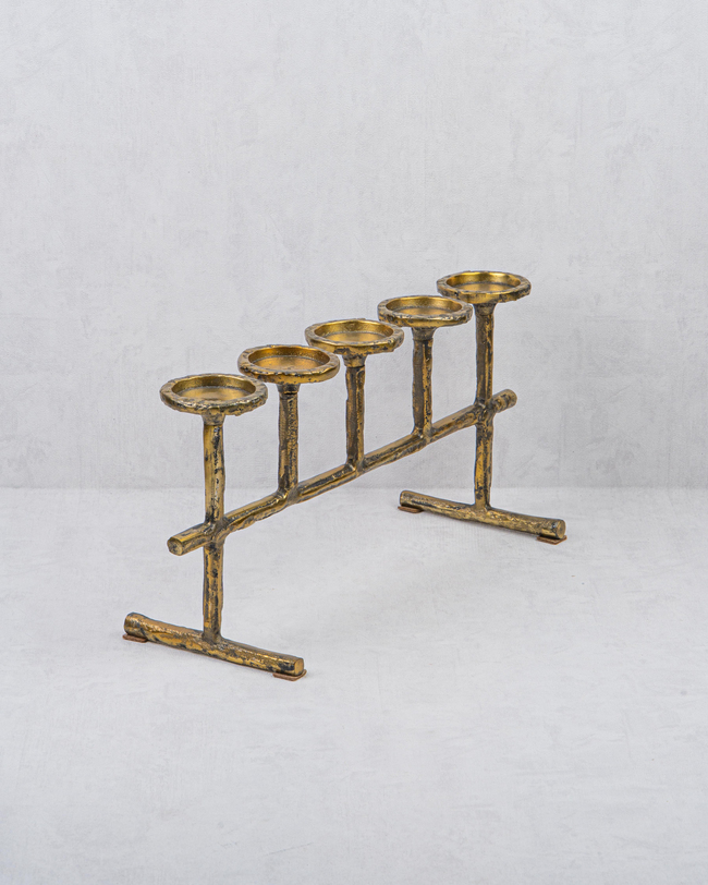 DekuvaANTİK GOLD BEŞLİ MUMLUKMİKASA MOOR P162.365127