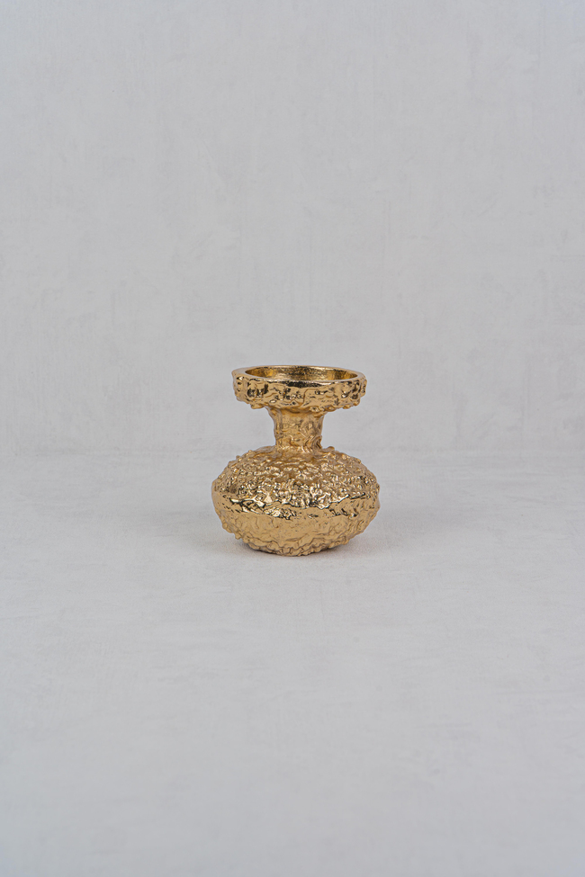 DekuvaCASTED BALL GOLD SMALL PILLAR HOLDERLAMEDOR 1PRG-25230G