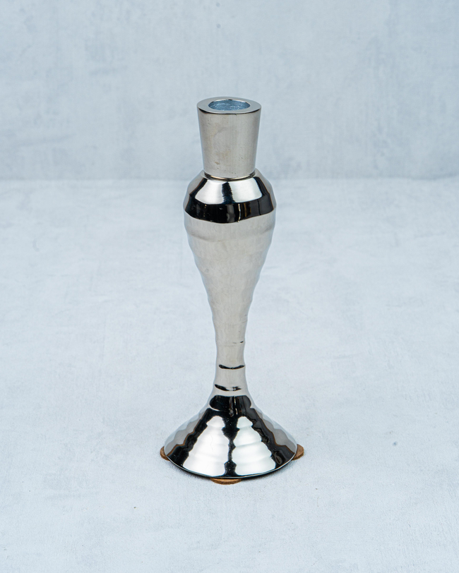 DekuvaCIARA NICKEL SMALL CANDLE HOLDERLAMEDORE 1AG-084S
