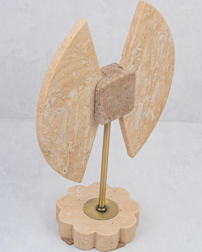 DekuvaEVZA MERMER ROMA BOW TİE TRAVERTEN 12*24*36SETABİANCA FS-362