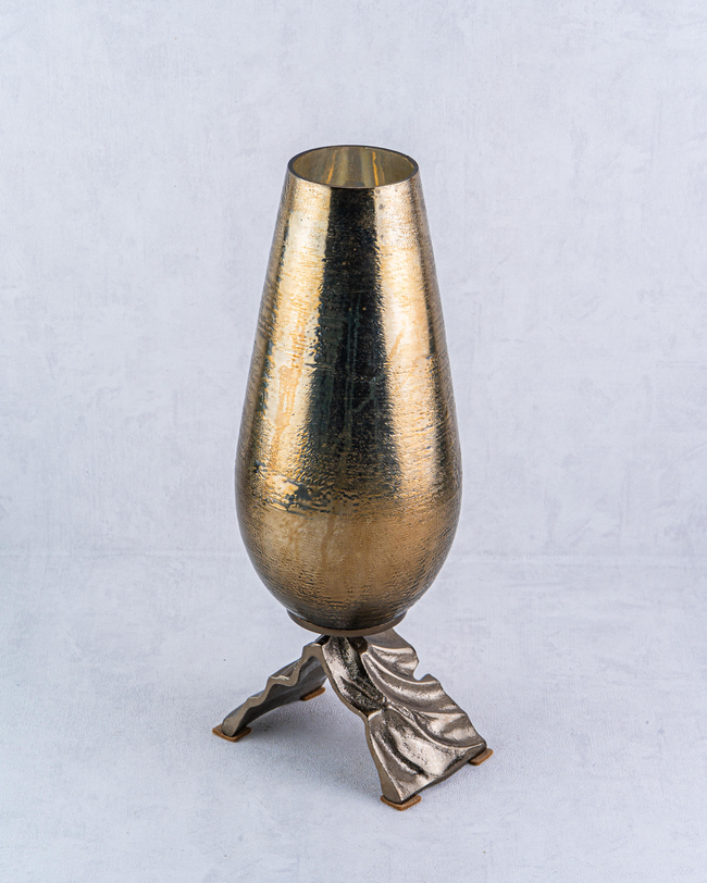 DekuvaGLASS VASE LARGE SPIA ENAMELLAMEDORE 1PNC-31919