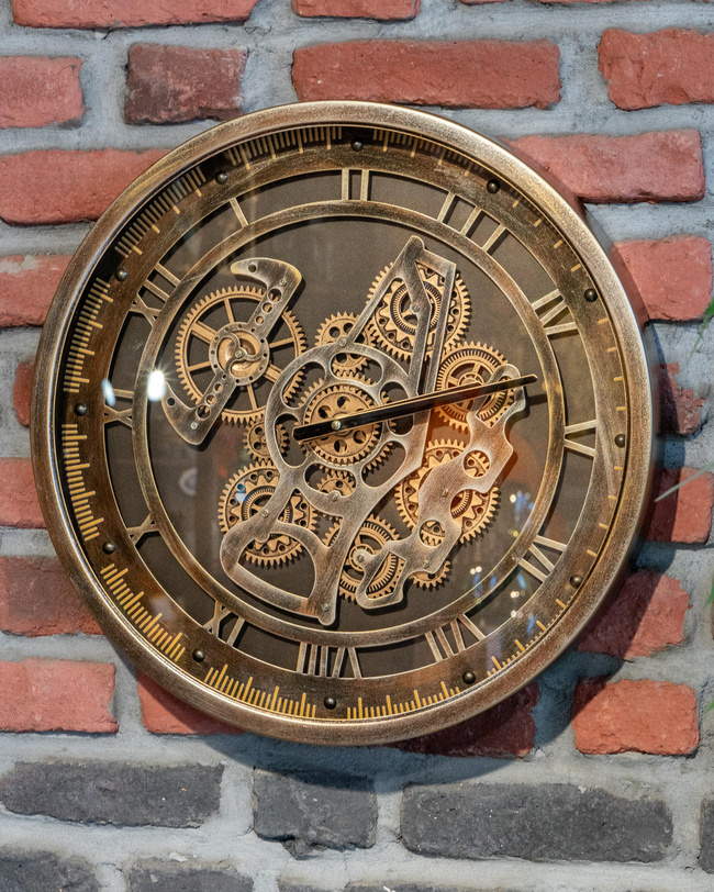 DekuvaGOLDY DUVAR SAATİ 46CMSEMBOL AKSESUAR TIME-203