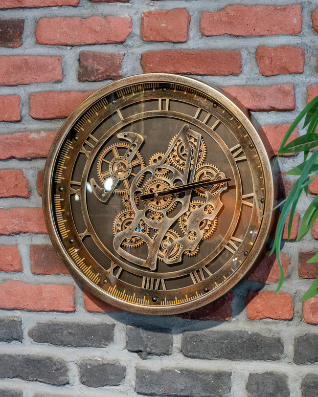DekuvaGOLDY DUVAR SAATİ 46CMSEMBOL AKSESUAR TIME-203