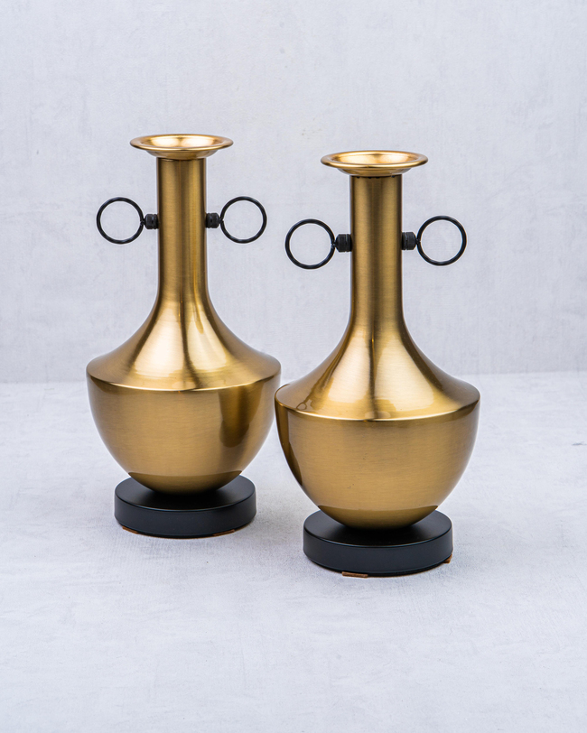DekuvaİKİLİ SET METAL VAZOAYDINEV 81082
