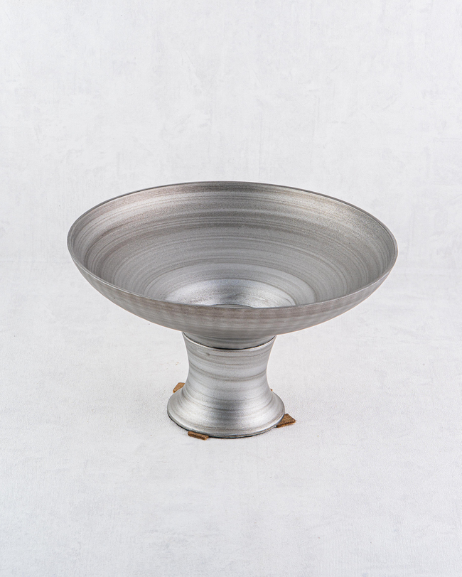 DekuvaLAMEDORE IRIS NICKEL LARGE FRUIT BOWL 32*32*18LAMEDORE 1AG-030LN