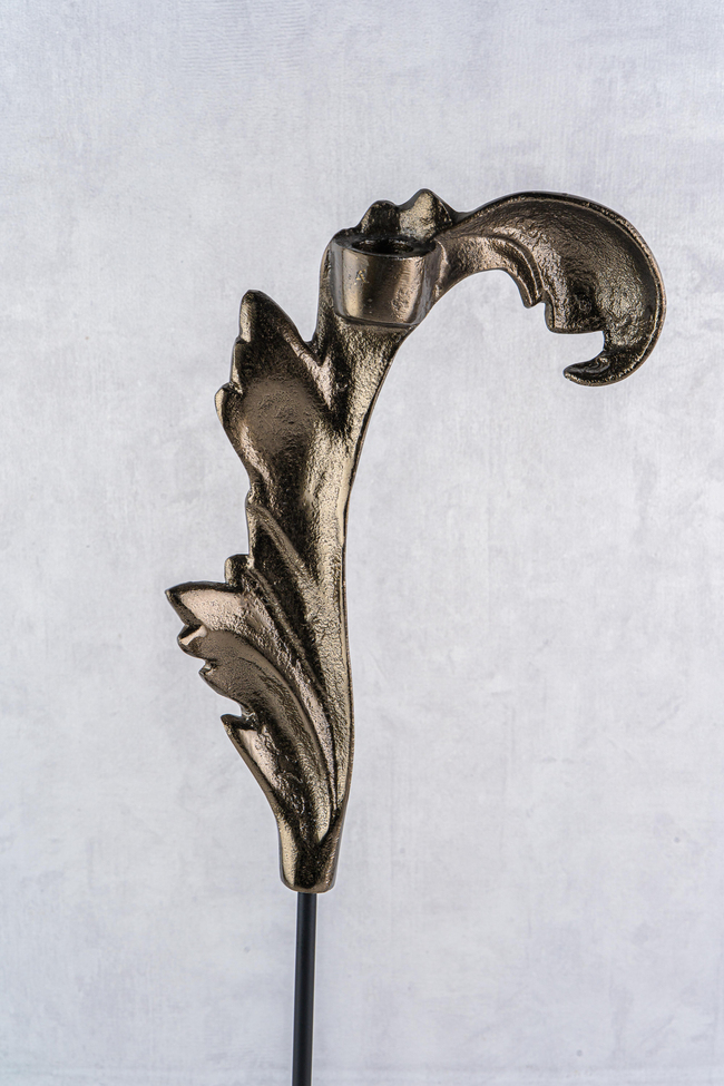 DekuvaLEAF MEDİUM CANDLE HOLDER AGEDLAMEDORE 1PNC-3211