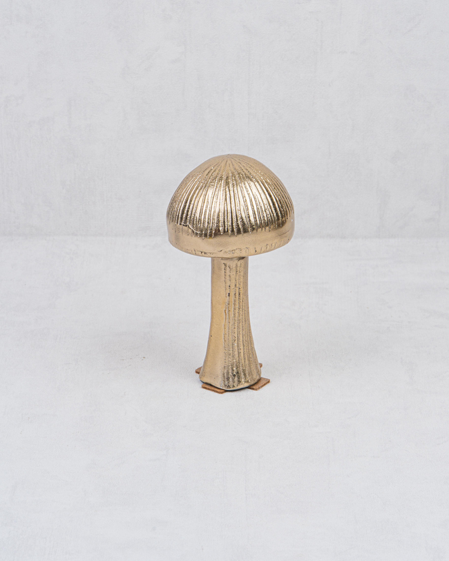 DekuvaMUSHROOM OBJE GOLDSEMBOL AKSESUAR VINCE-030-G
