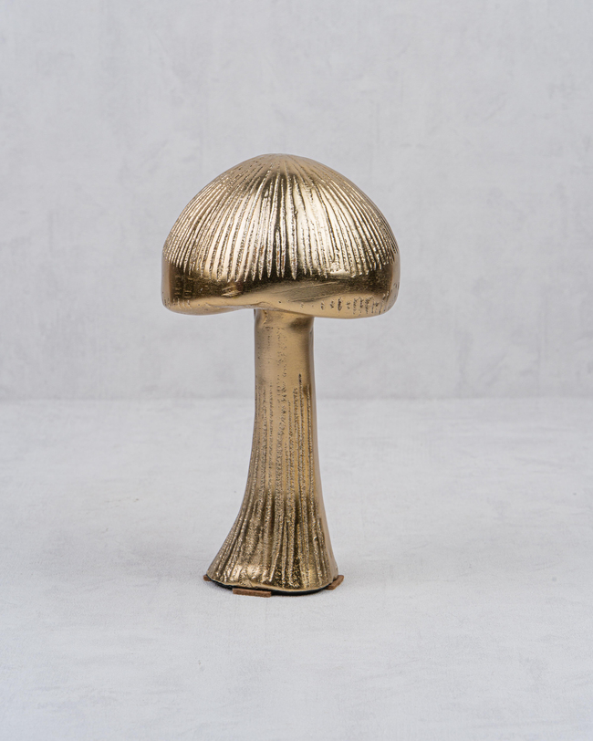 DekuvaMUSHROOM OBJE GOLDSEMBOL AKSESUAR VINCE-031-G