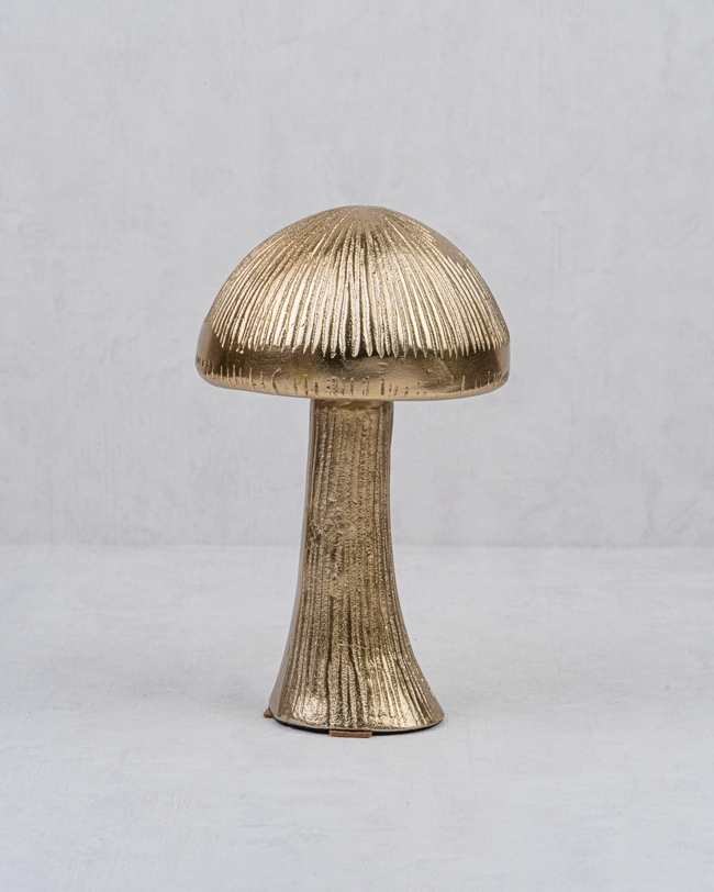 DekuvaMUSHROOM OBJE GOLDSEMBOL AKSESUAR VINCE-032-G