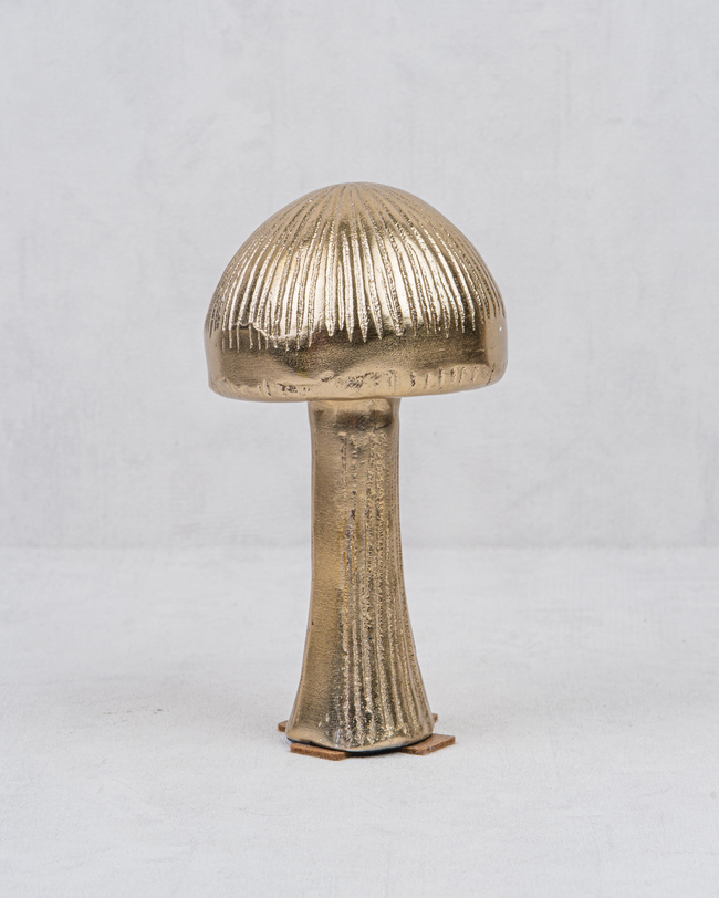 DekuvaMUSHROOM OBJE GOLDSEMBOL AKSESUAR VINCE-030-G