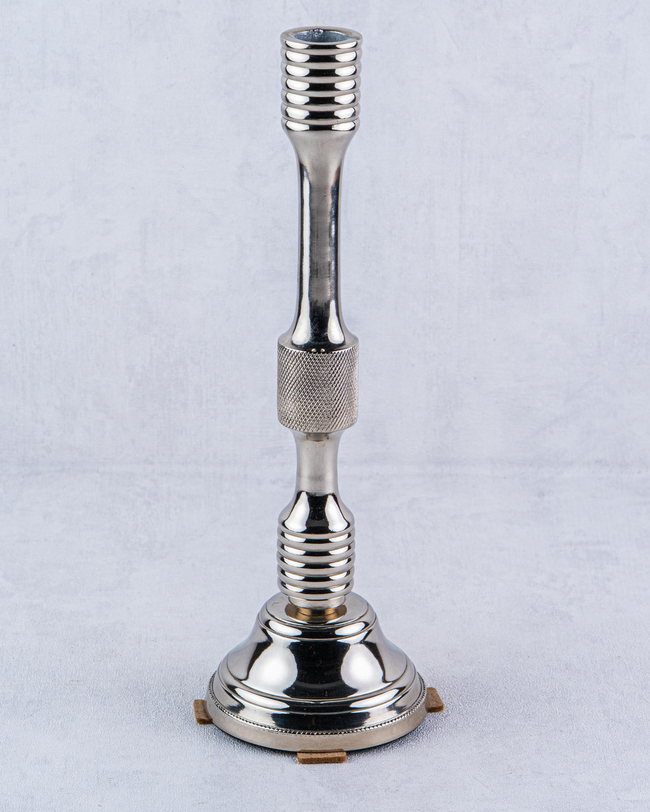 DekuvaTHREAD NİCKEL LARGE CANDLE HOLLAMEDORE 1MD-10377L