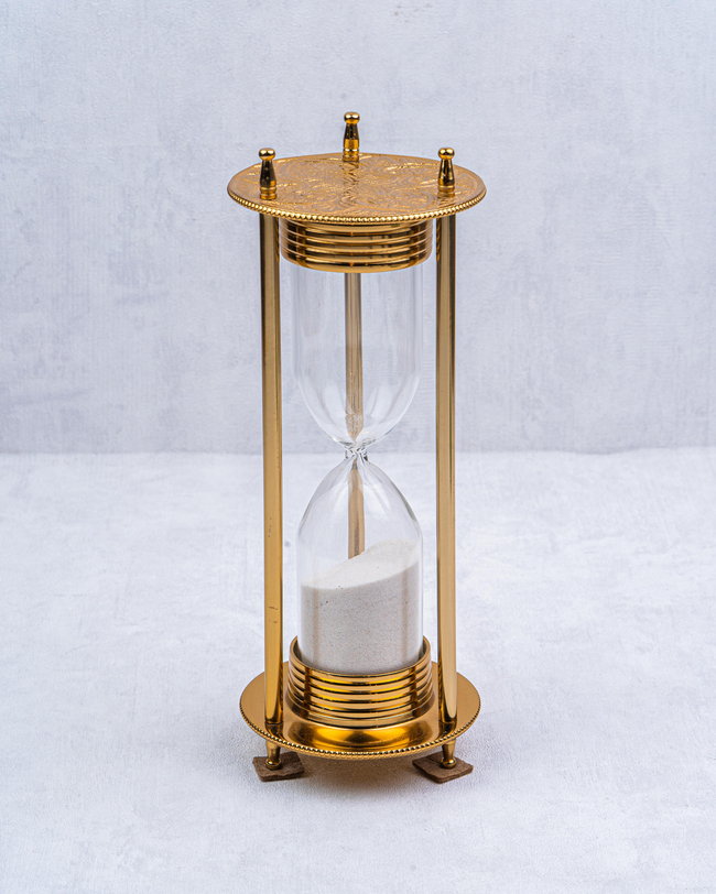DekuvaVİTALE METAL GOLD KUM SAATİEVDEMA AK.IV0275