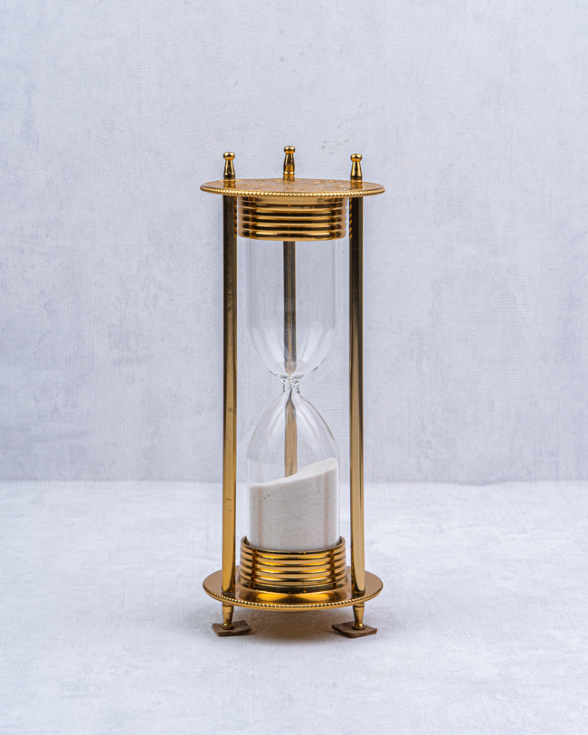 DekuvaVİTALE METAL GOLD KUM SAATİEVDEMA AK.IV0275