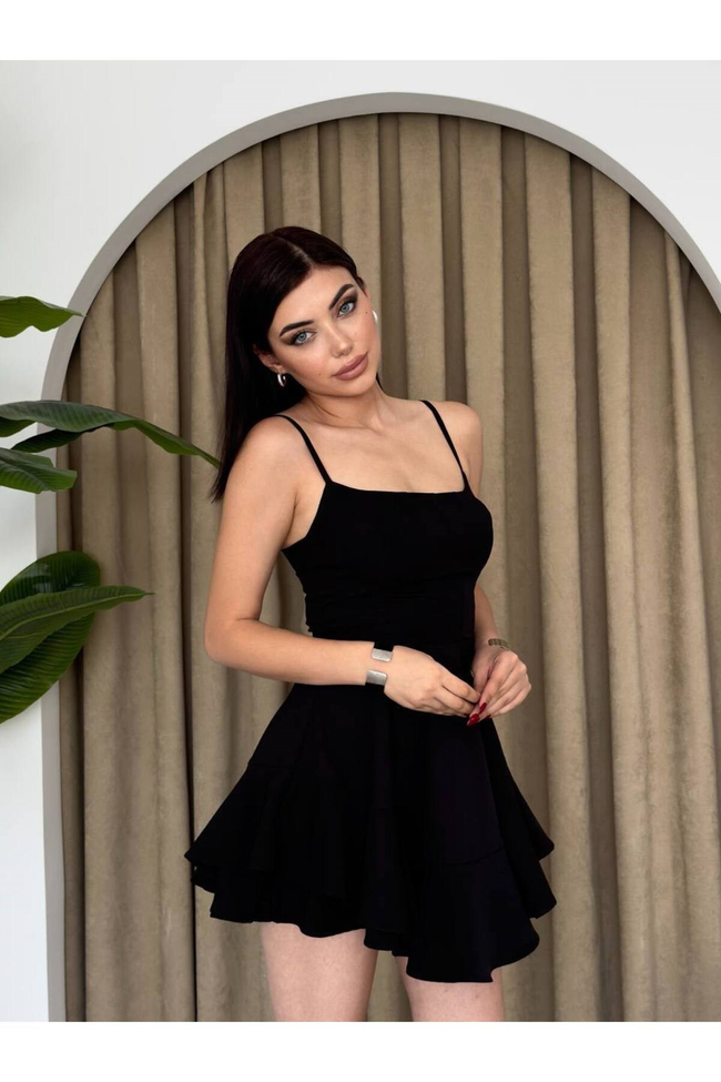 Kadın Prenses Model Askılı Elbise