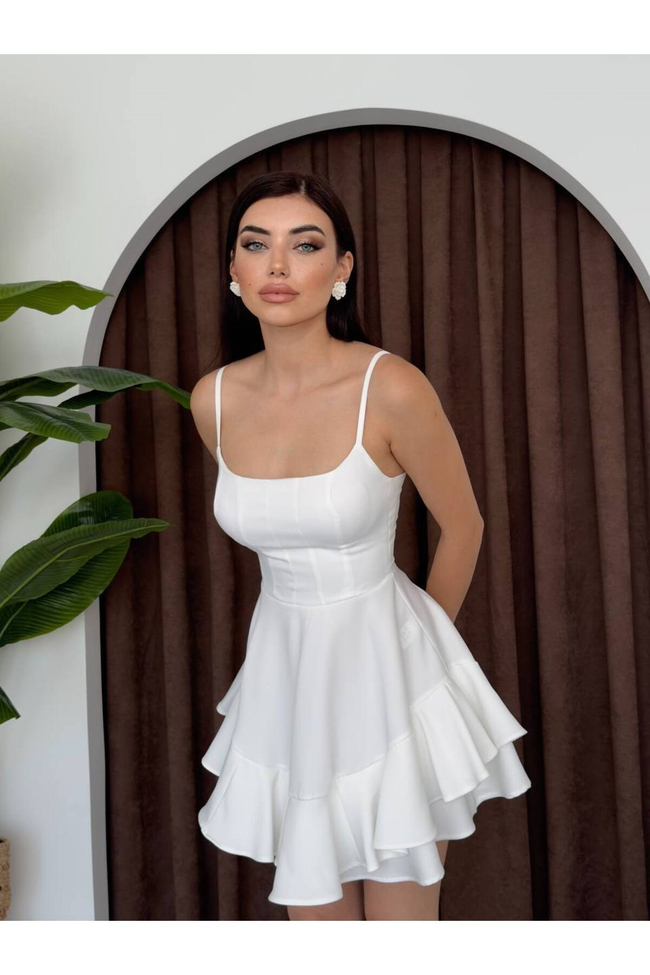 Kadın Prenses Model Askılı Elbise
