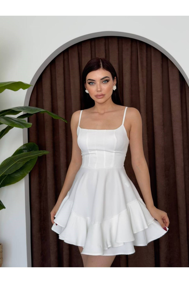 Kadın Prenses Model Askılı Elbise