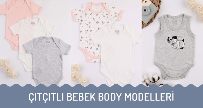 çıtçıtlı bebek body